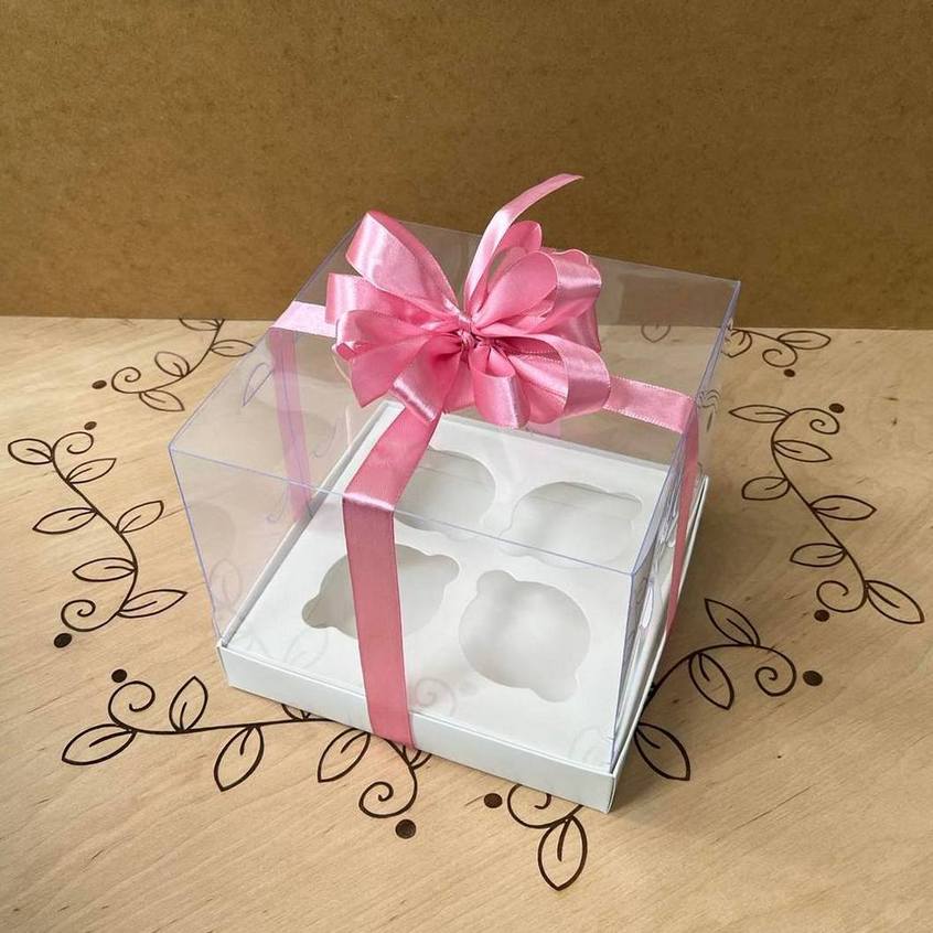 Pudełko deserowe przezroczyste