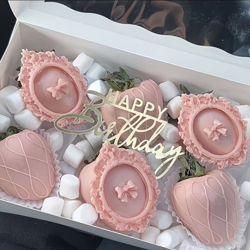 Topper na tort Happy Birthday