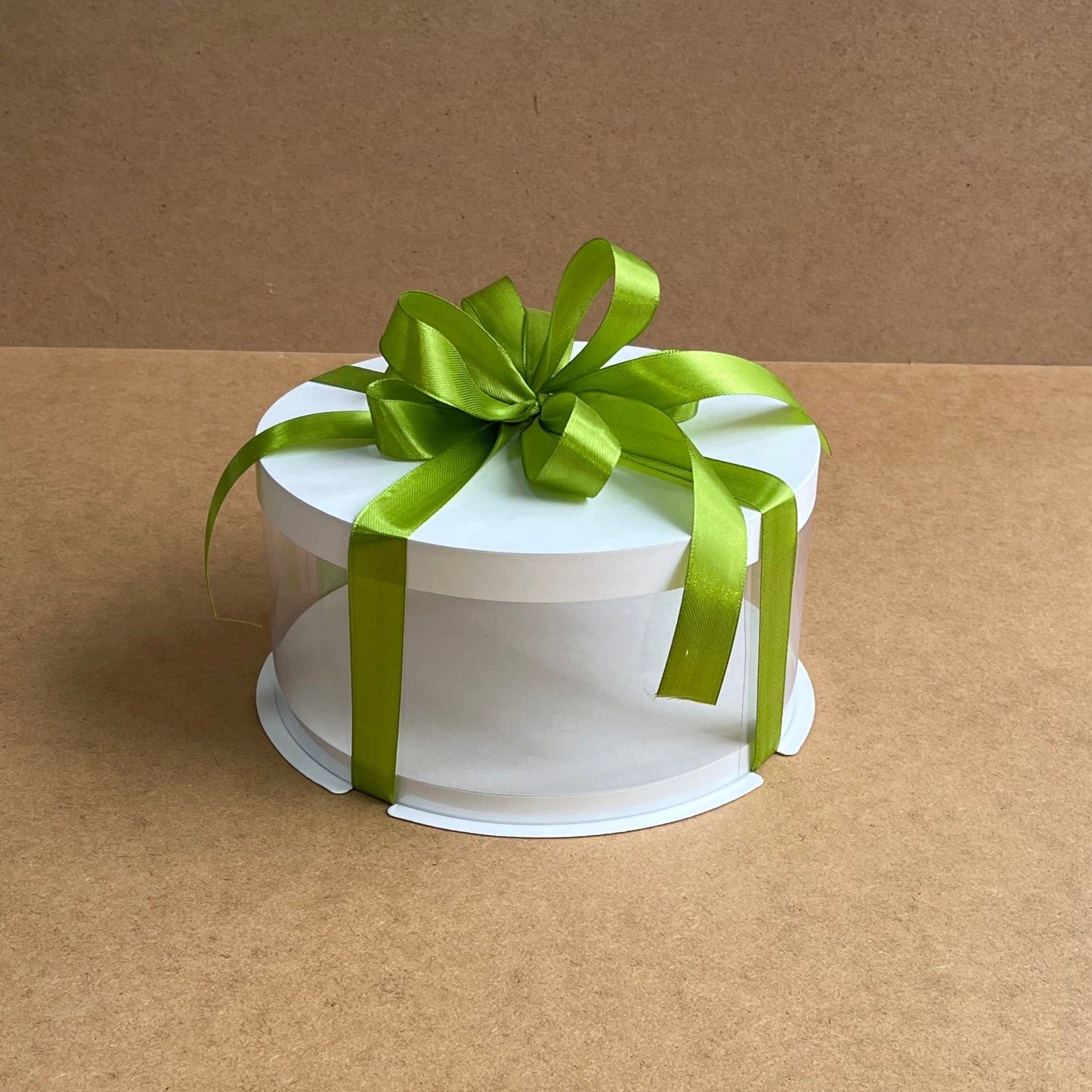 Przezroczyste pudełko na tort