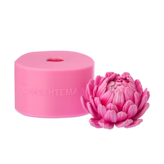 Forma silikonowa Chryzantema (duża) 3D