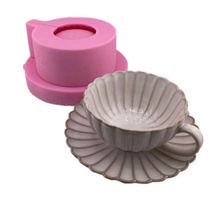 Formy silikonowe Filiżanka i Talerzyk 3D