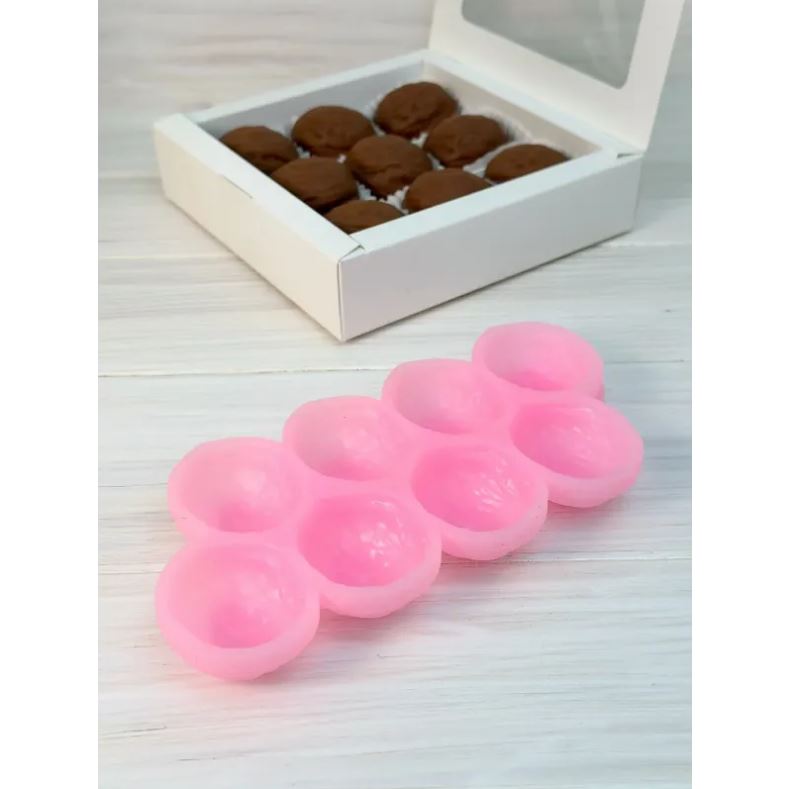 Opis Forma silikonowa Orzech włoski pralinka