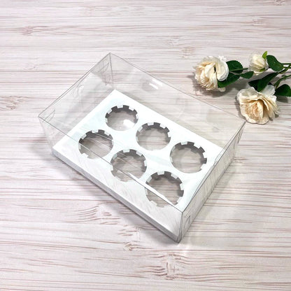 Przezroczyste pudełko na babeczki