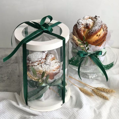 pudełko na tort przezroczyste z okienkiem