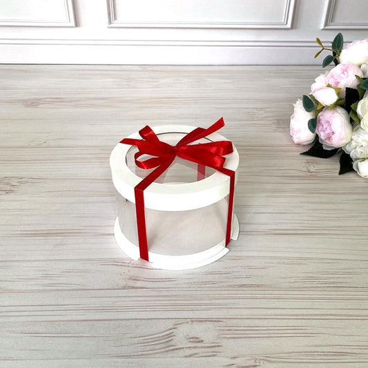 pudełko na tort przezroczyste z okienkiem