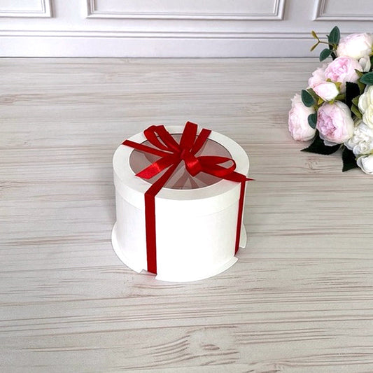 pudełko na tort przezroczyste z okienkiem