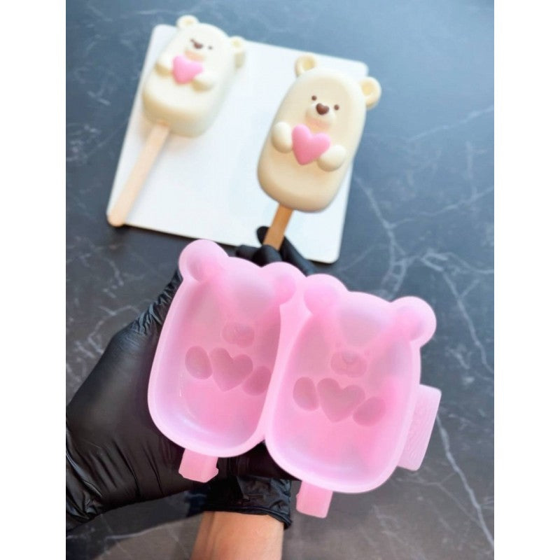 Silikonowa forma Miś Eskimo, 85 ml