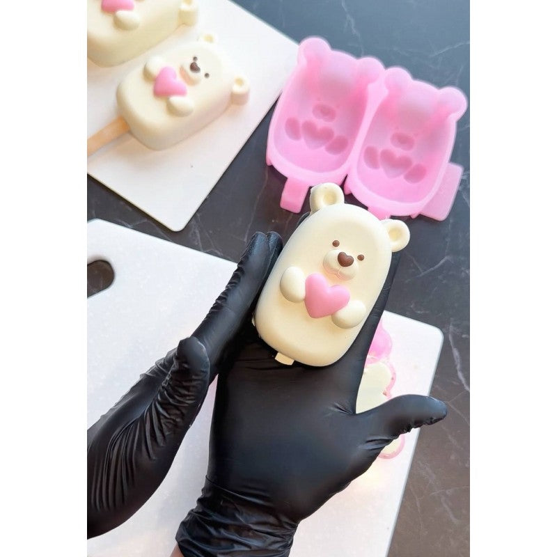 Silikonowa forma Miś Eskimo, 85 ml