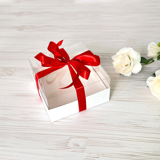 Pudełko deserowe bento przezroczyste