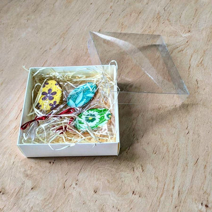 Przezroczyste pudełko na pierniki/ciastka