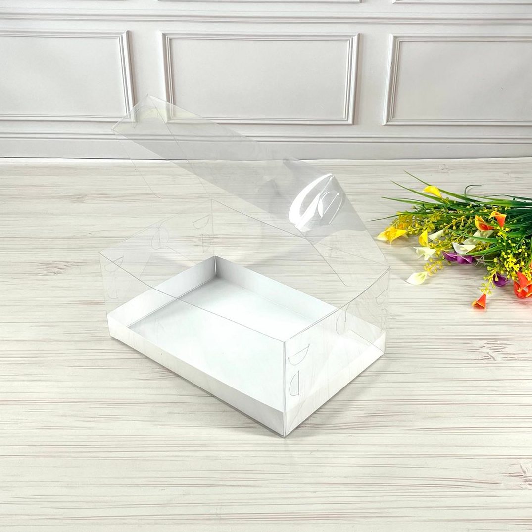Przezroczyste pudełko na deser 260x170x110 mm