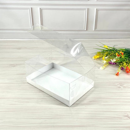 Przezroczyste pudełko na deser 260x170x110 mm
