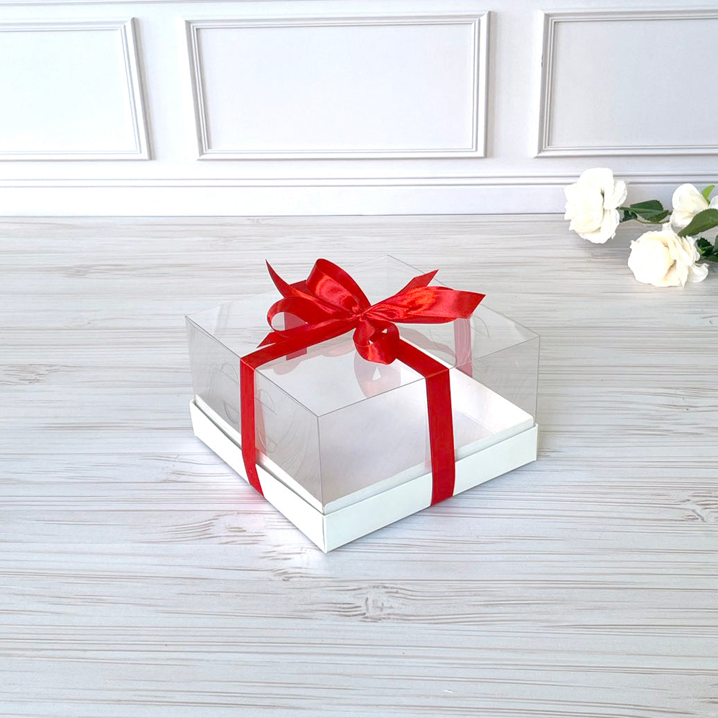 Pudełka na bento tort przezroczyste