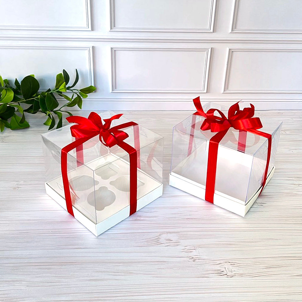 Pudełka na desery przezroczyste