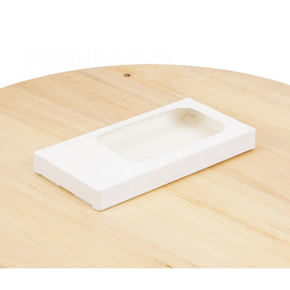 Pudełko na tabliczkę czekolady 160×80×17 mm, białe – 5 szt.