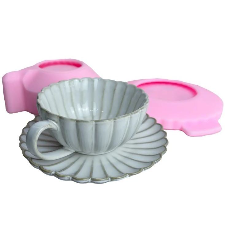 Formy silikonowe Filiżanka i Talerzyk 3D