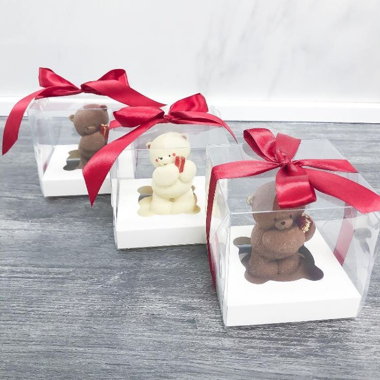 Przezroczyste pudełko na babeczki