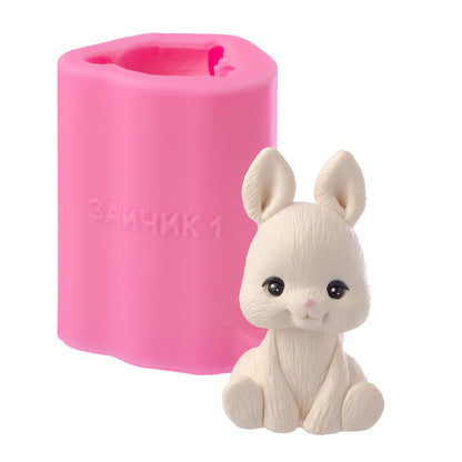 Forma silikonowa 3D Zajączek 1