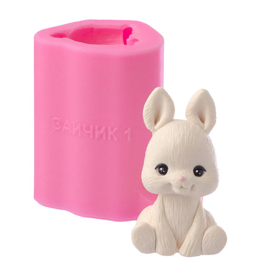 Forma silikonowa 3D Zajączek 1