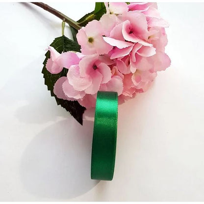 Wstążka satynowa 2 cm Szmaragd, rolka 33 m