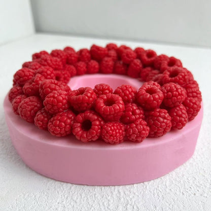 Forma silikonowa Malinowy wieniec 3D