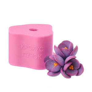 Forma silikonowa Krokus bukiet 3D