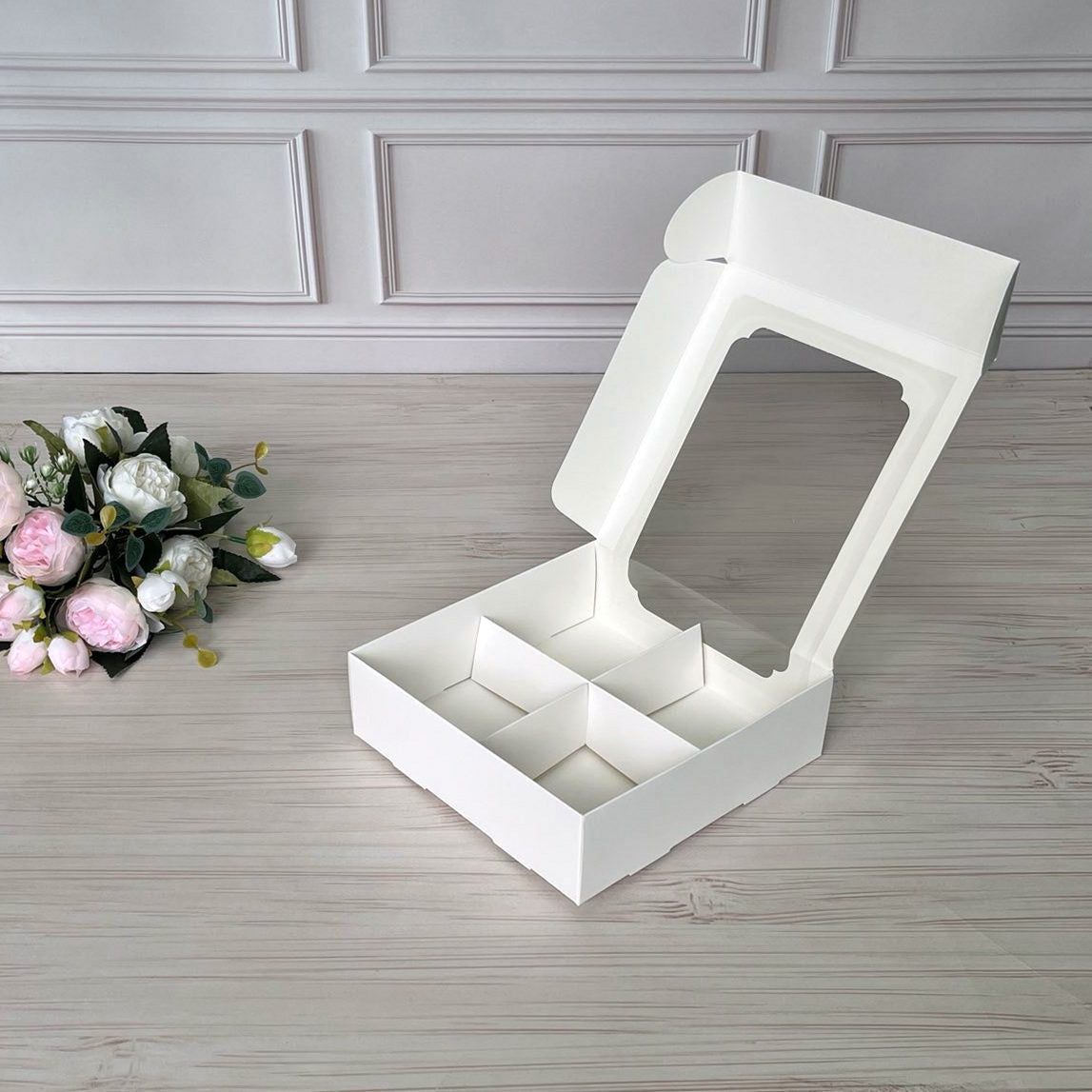 Pudełka na desery przezroczyste