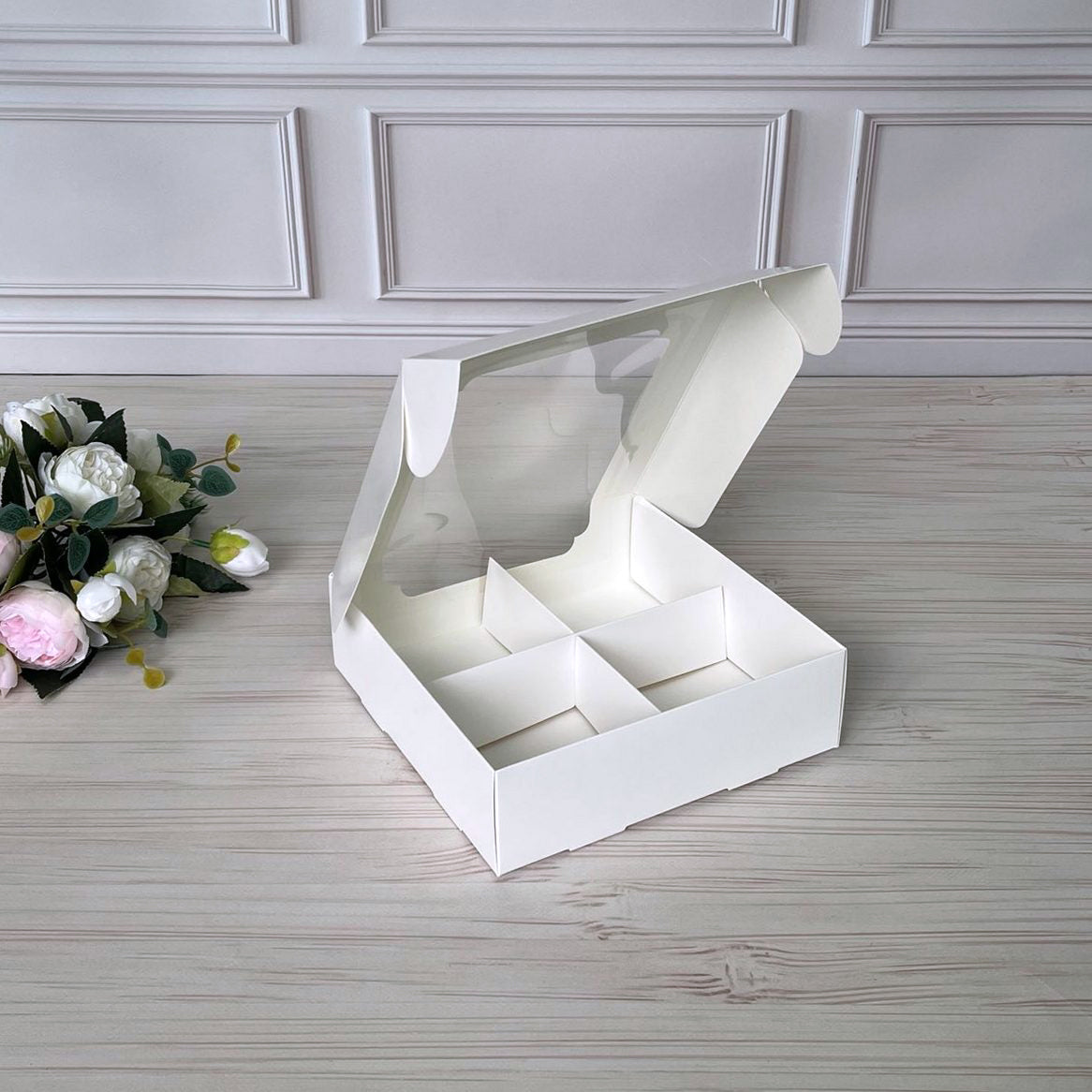 Pudełka na desery przezroczyste