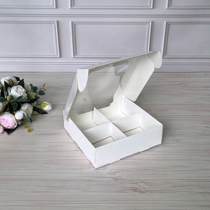 Pudełka na desery przezroczyste