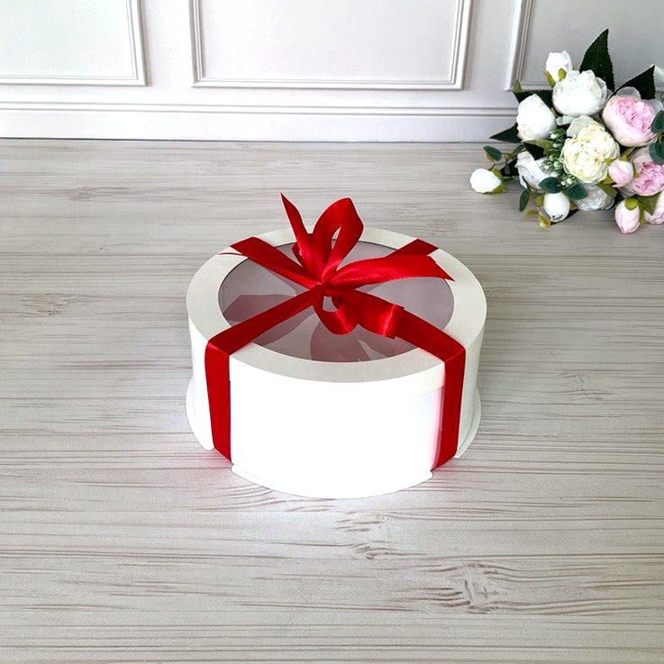 pudełko na tort przezroczyste z okienkiem