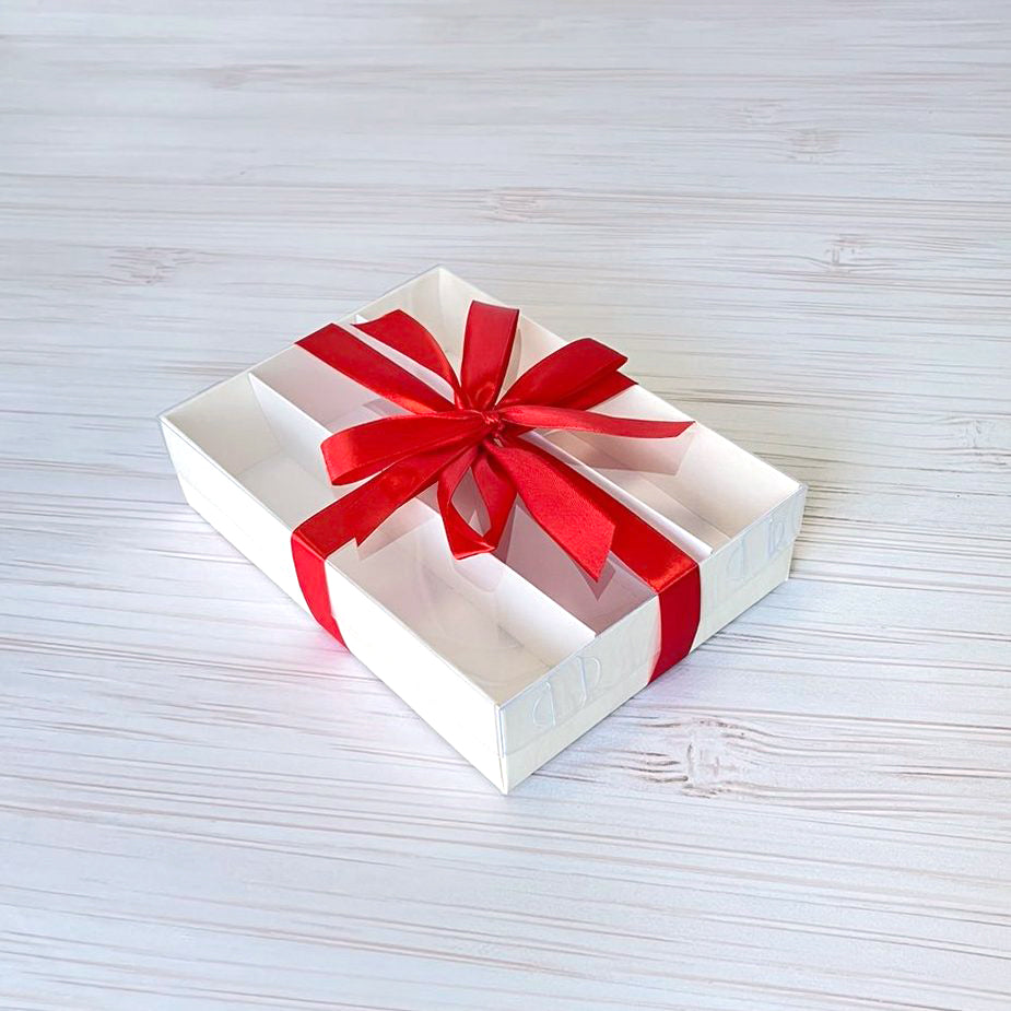 Przezroczyste pudełko na makaroniki