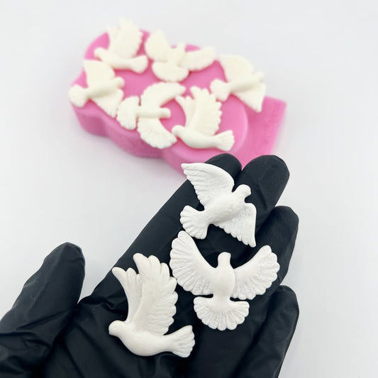 Forma silikonowa Gołębie 2D