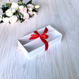 Przezroczyste pudełko na makaroniki 220×110×55 mm/PET