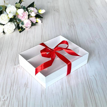 Przezroczyste pudełko na makaroniki 220×165×55 mm/PET