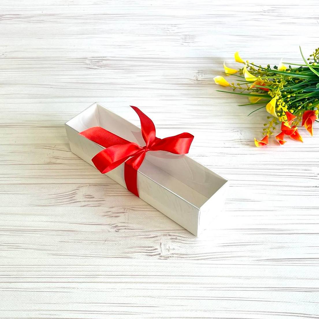 Przezroczyste pudełko na makaroniki