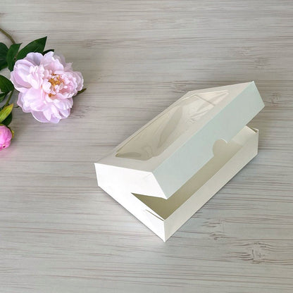 Pudełko deserowe z okienkiem