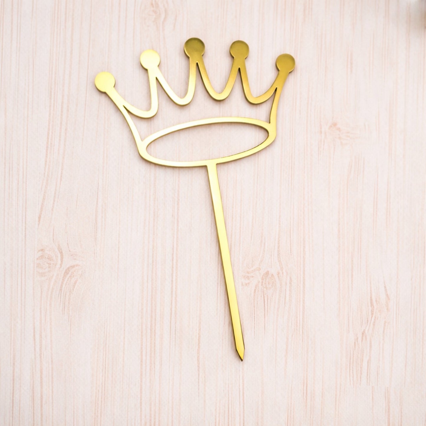 Topper na tort Korona