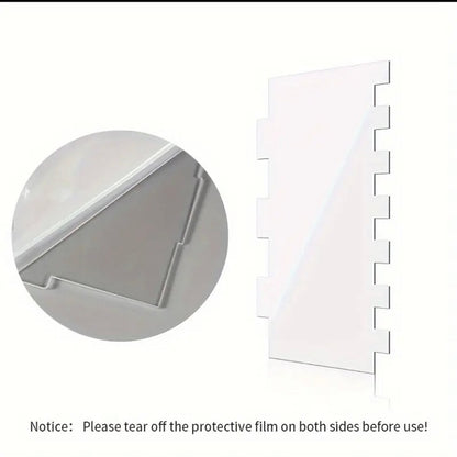 6-pak akrylowy skrobak do ciasta