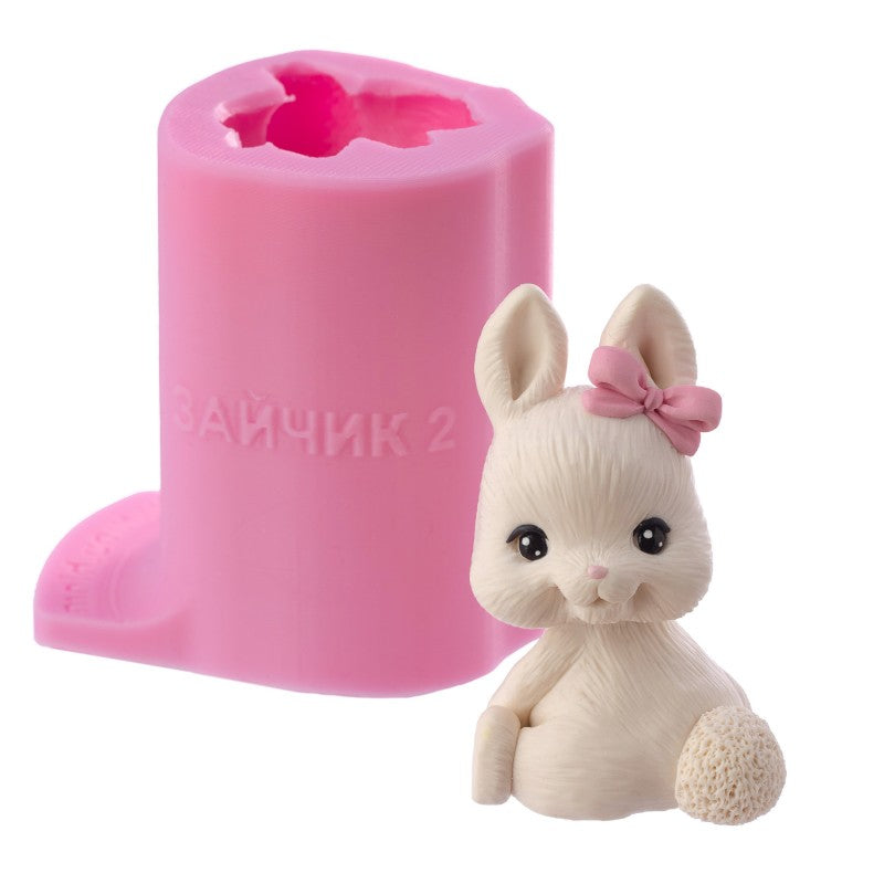 Forma silikonowa 3D Zajączek 2