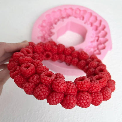 Forma silikonowa Malinowy wieniec 3D