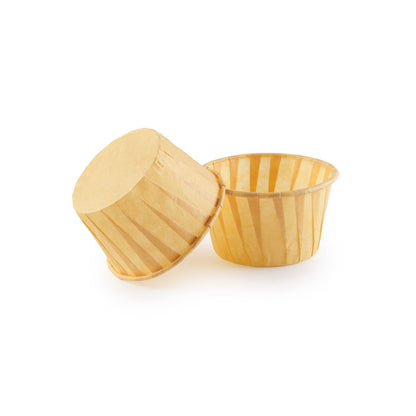 Papilotki papierowe do muffinów / babeczek – Miodowe 50×40 mm, 100 szt