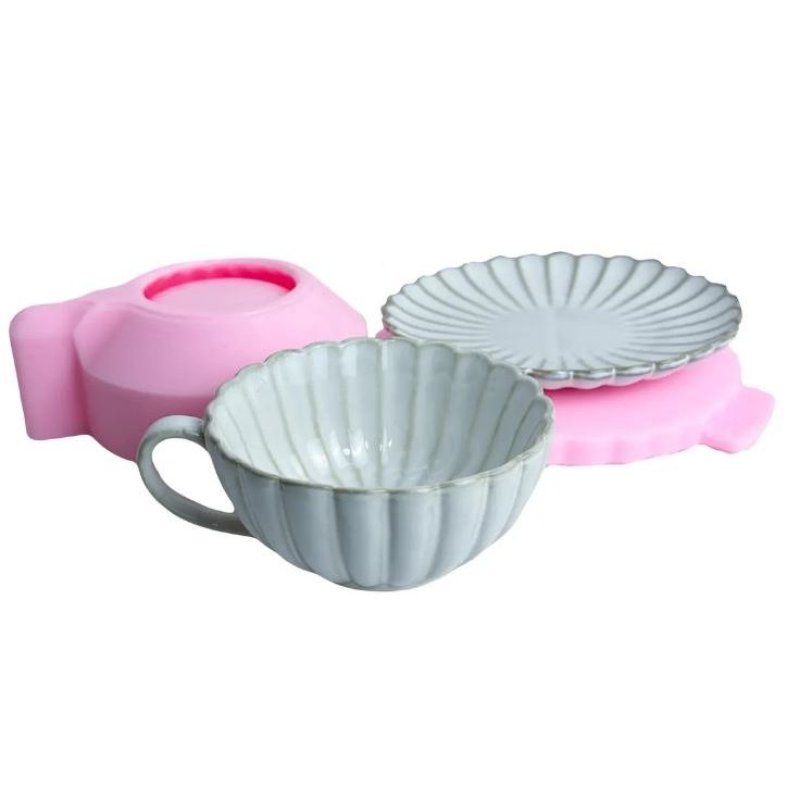 Formy silikonowe Filiżanka i Talerzyk 3D