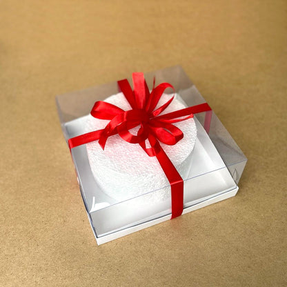 Przezroczyste pudełko na tort