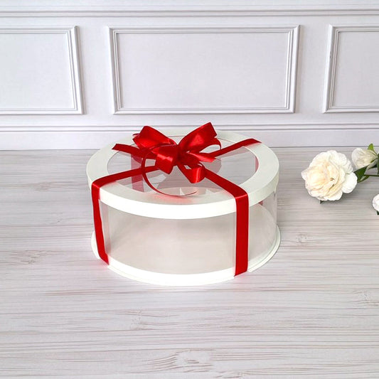 pudełko na tort przezroczyste z okienkiem