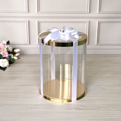 pudełko na tort przezroczyste z okienkiem