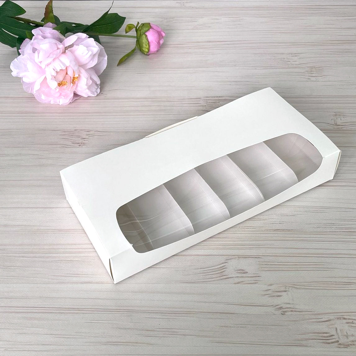 Pudełko deserowe przezroczyste