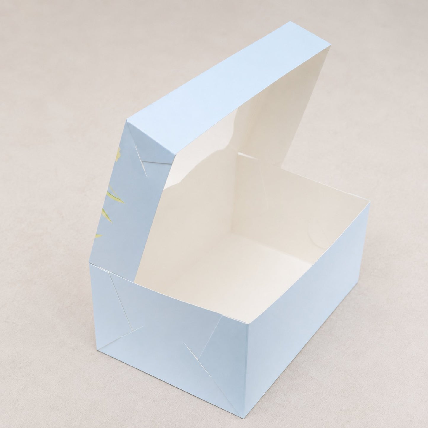 Pudełko na deser 25×17×11 cm z okienkiem, Wiosna – 5 szt.