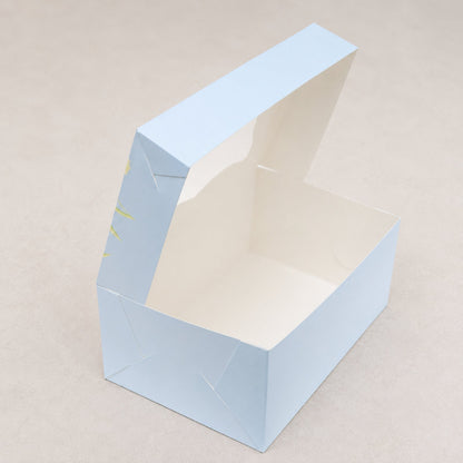 Pudełko na deser 25×17×11 cm z okienkiem, Wiosna – 5 szt.