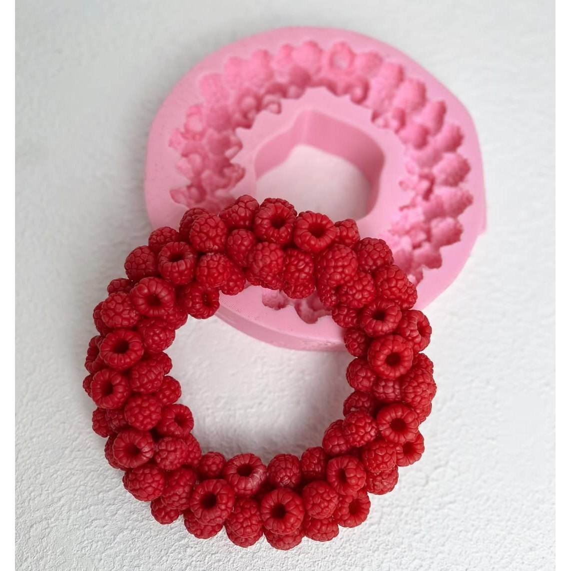 Forma silikonowa Malinowy wieniec 3D