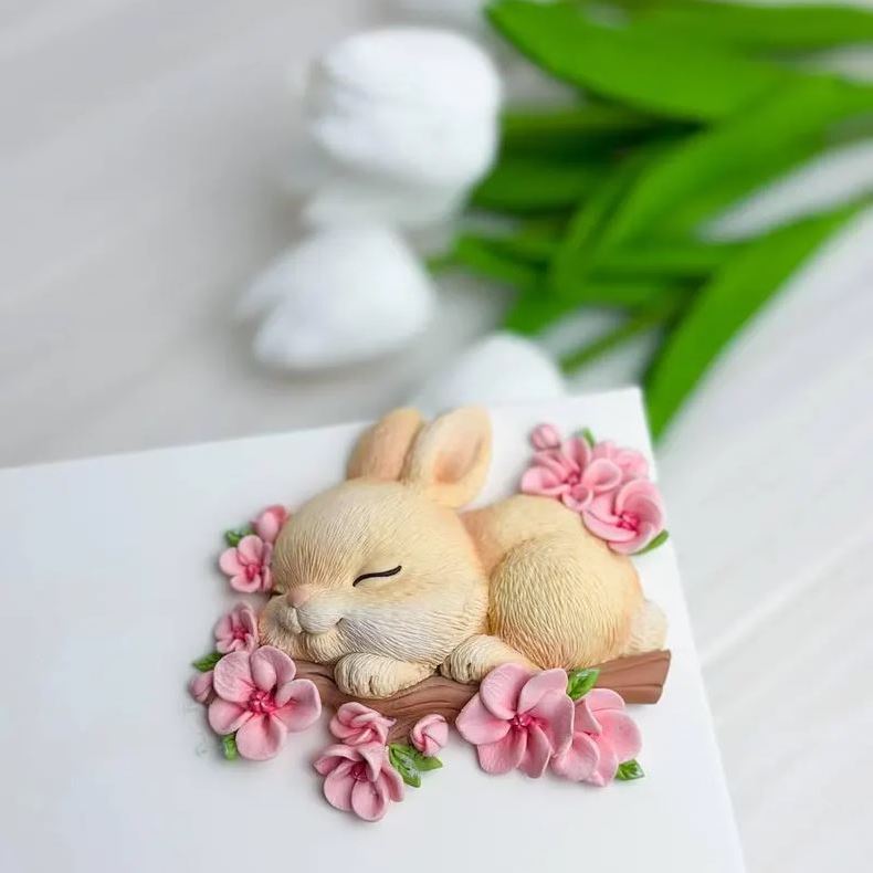 Silikonowa forma Zajączek